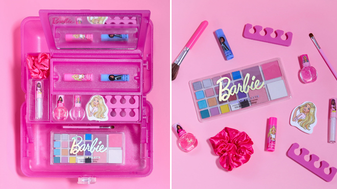 Barbie x Caboodles 12 Piece Makeup Organizer Barbie x Caboodles 12 Piece Makeup Organizer