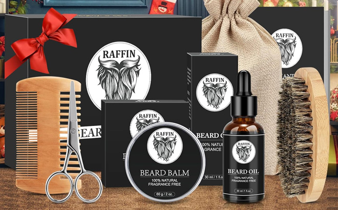 Beard Oil Grooming Kit
