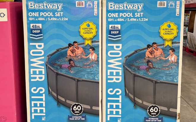 Bestway Power Steel Round Pool Set