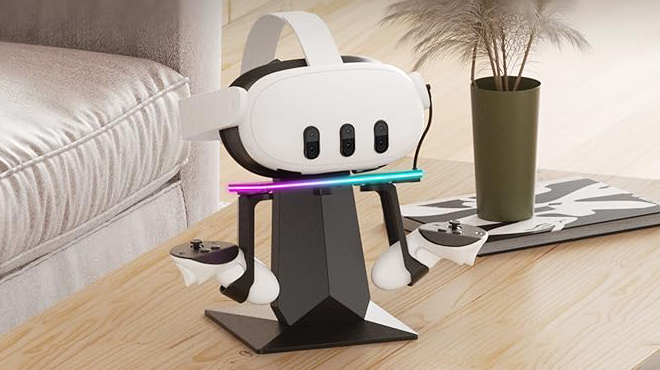 Bioherm Charging Dock for Meta Quest 2 3 3S Pro Models Bioherm Charging Dock for Meta Quest 2 3 3S Pro Models