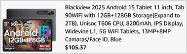 Blackview 2025 Android 15 11 Inch Tablet Screenshot Blackview 2025 Android 15 11 Inch Tablet Screenshot