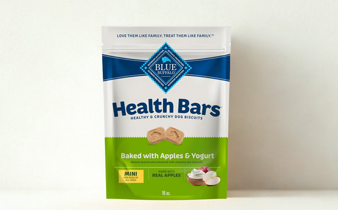 Blue Buffalo Health Bars Mini Dog Biscuits Blue Buffalo Health Bars Mini Dog Biscuits