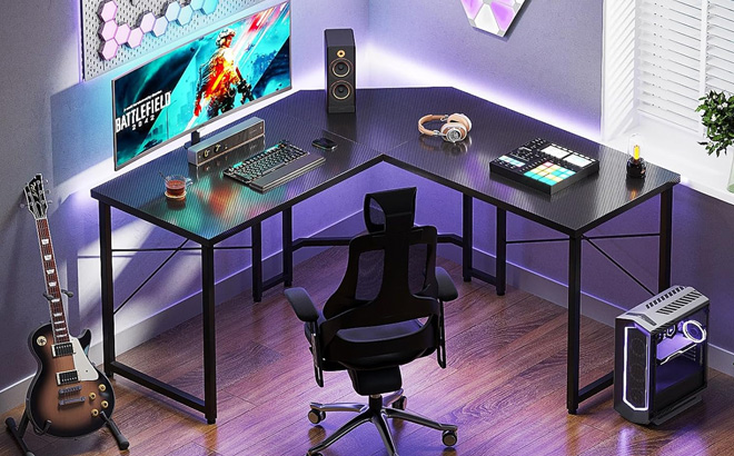 Casaottima L Shaped Gaming Desk
