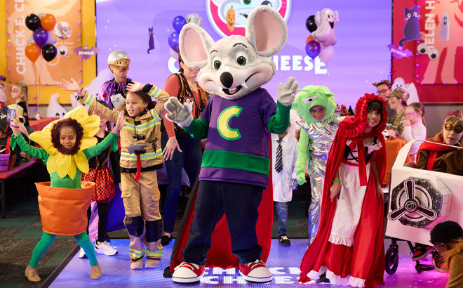 Chuck E Cheese Party