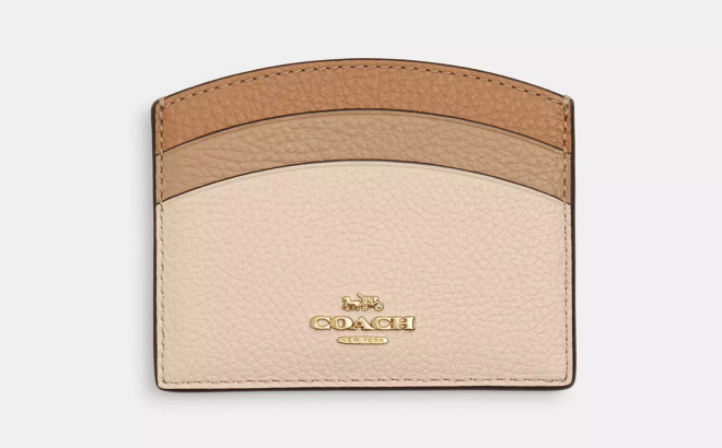 Coach Outlet Curve Card Case