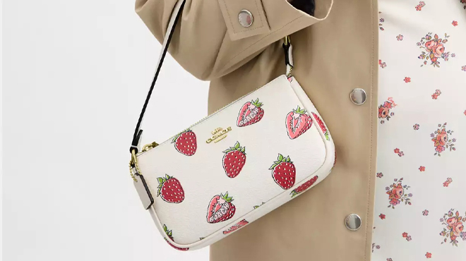 Coach Outlet Nolita 19 With Strawberry Print Coach Outlet Nolita 19 With Strawberry Print