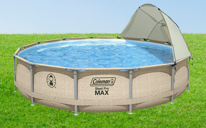 Coleman Steel Pro Max Above Ground Pool Set Coleman Steel Pro Max Above Ground Pool Set