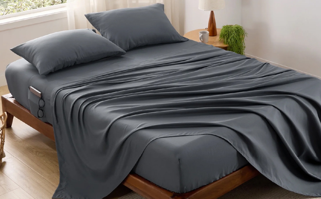 Cozy Comfort 4 Piece King Size Bed Sheets with Side Pocket Cozy Comfort 4 Piece King Size Bed Sheets with Side Pocket
