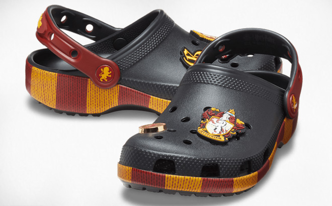 Crocs Kids Harry Potter Gryffindor Classic Clogs Crocs Kids Harry Potter Gryffindor Classic Clogs