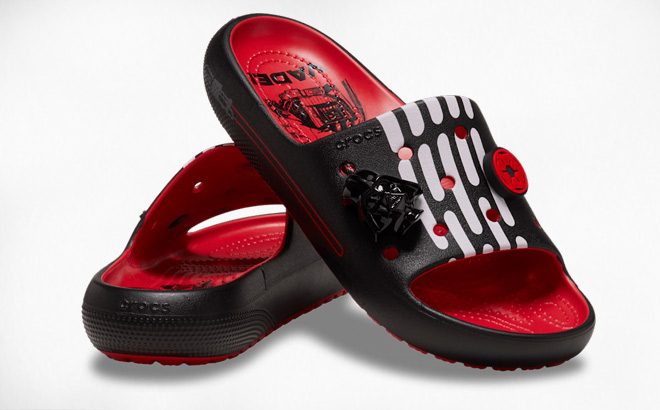 Crocs Star Wars Darth Vader Classic Slides Crocs Star Wars Darth Vader Classic Slides