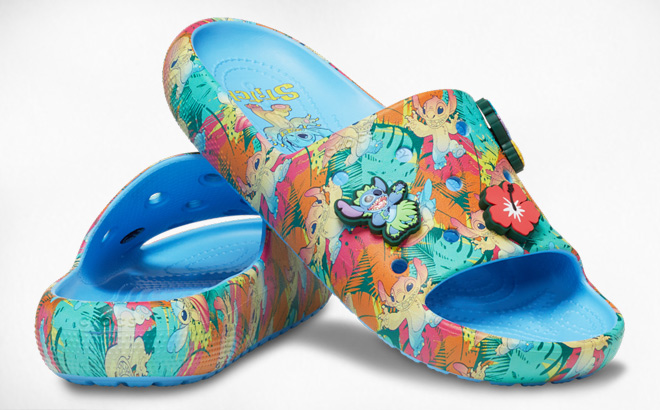 Crocs Stitch Classic Slides Crocs Stitch Classic Slides