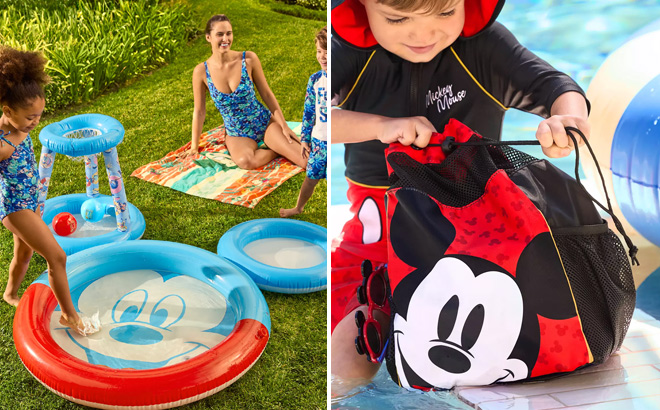 Disney Mickey Mouse Summer Fun Inflatable Pool Set Disney Mickey Mouse Summer Fun Inflatable Pool Set