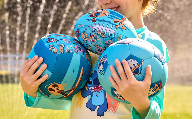 Disney Mickey Mouse and Friends Summer Fun Sports Ball Set