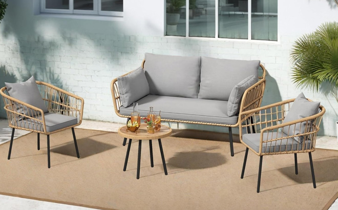 Dwvo Patio Furniture Set