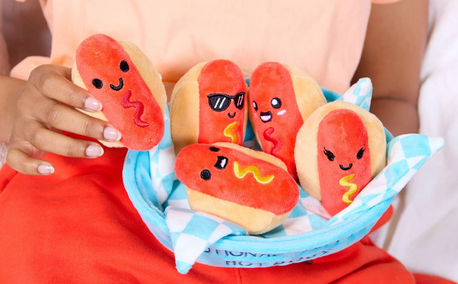 Emotional Support Hot Dogs 5 Piece Set Emotional Support Hot Dogs 5 Piece Set