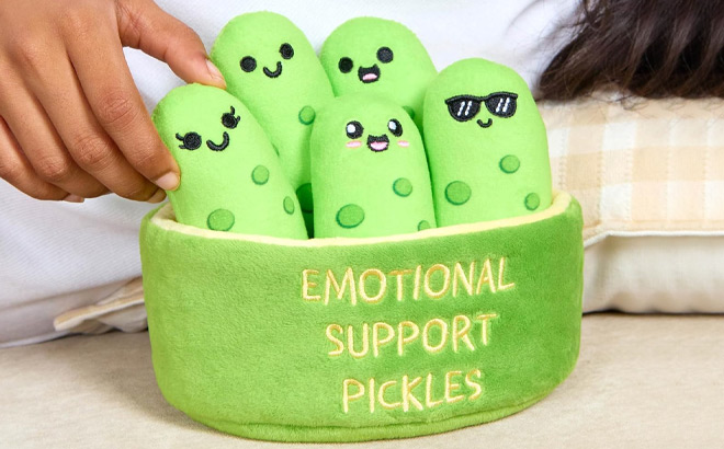 Emotional Support Pickles 5 Piece Set Emotional Support Pickles 5 Piece Set