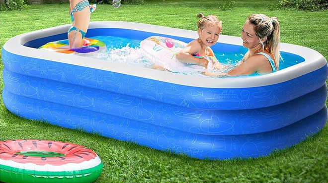 Evajoy Inflatable Pool Evajoy Inflatable Pool