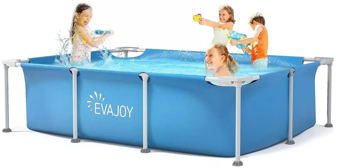 Evajoy Metal Frame Swimming Pool