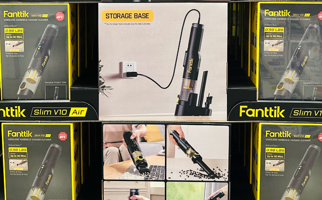 Fanttik V10 Air Cordless Handheld Vacuum Cleaner Fanttik V10 Air Cordless Handheld Vacuum Cleaner