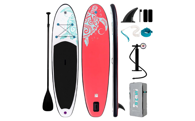 FunWater Inflatable Stand Up Paddle Board with Premium SUP Paddleboard Accessories