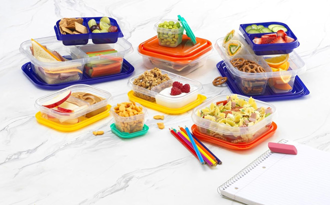 GoodCook EveryWare 18 Piece Lunch Set 1