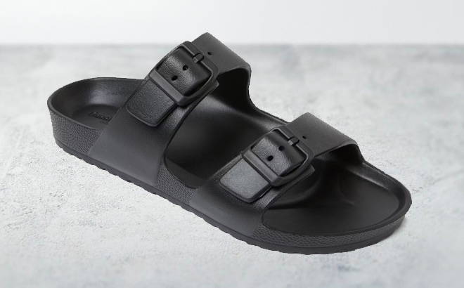 Goodfellow Co Mens Carson Two Band Sandal on the Table Goodfellow Co Mens Carson Two Band Sandal on the Table