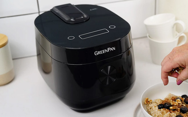 GreenPan Fuzzy Logic Carb Reducing 8 Cup Rice Cooker Tools GreenPan Fuzzy Logic Carb Reducing 8 Cup Rice Cooker Tools