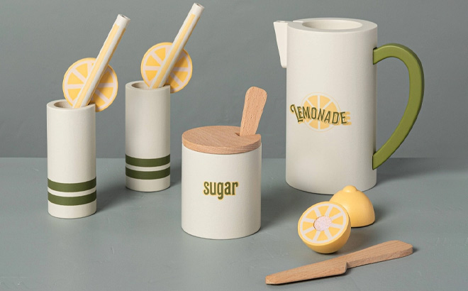Hearth Hand with Magnolia Toy Lemonade Set Hearth Hand with Magnolia Toy Lemonade Set