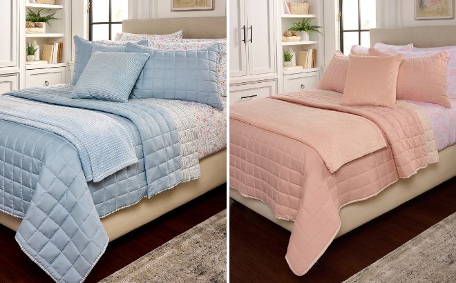 Home Reflections 2 Pack Double Brushed Sheet Sets