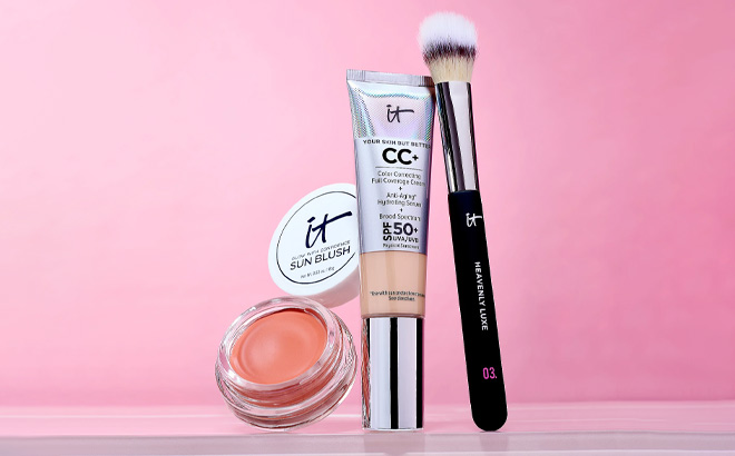 IT Cosmetics Glow with Confidence CC SPF 50 3 Pc Collection IT Cosmetics Glow with Confidence CC SPF 50 3 Pc Collection