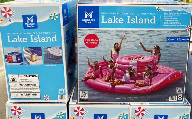 Inflatable Oversized Cowboy Hat Lake Island at Sams Club Inflatable Oversized Cowboy Hat Lake Island at Sams Club