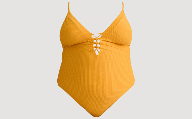 Jessica Simpson Womens Lace Up One Piece Swimsuit Jessica Simpson Womens Lace Up One Piece Swimsuit