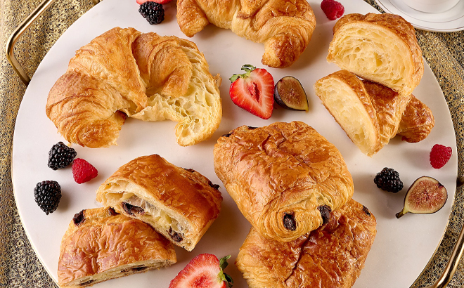 KRMA French Butter Or Chocolate Croissants