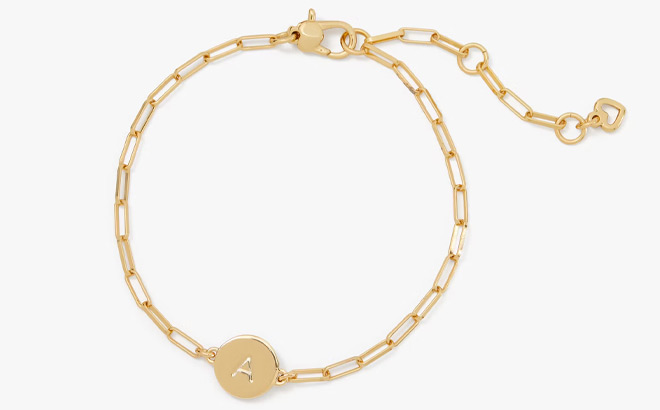 Kate Spade Initial Chain Bracelet