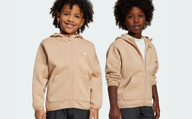 Kids Wearing Adidas Disney Mickey Mouse Track Top