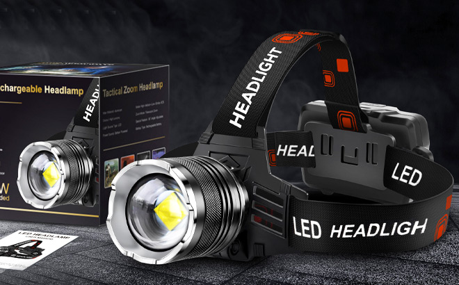 LED Rechargeable Headlamp