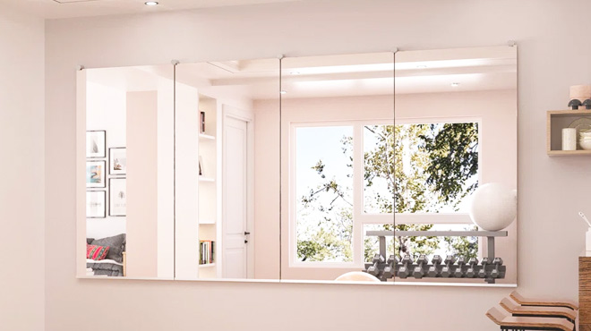 Latitude Refat Rectangle Full Length Wall Mirror Set of 2 Latitude Refat Rectangle Full Length Wall Mirror Set of 2