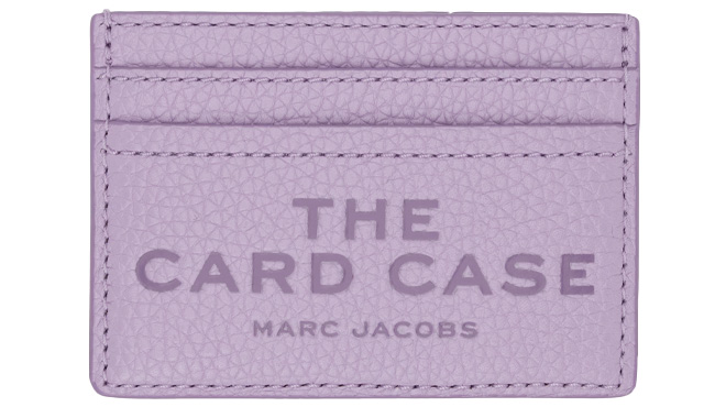Marc Jacobs Purple The Leather Card Case Card Holder Marc Jacobs Purple The Leather Card Case Card Holder