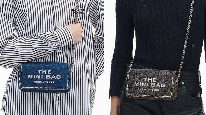 Marc Jacobs The Denim Chain Mini Bag