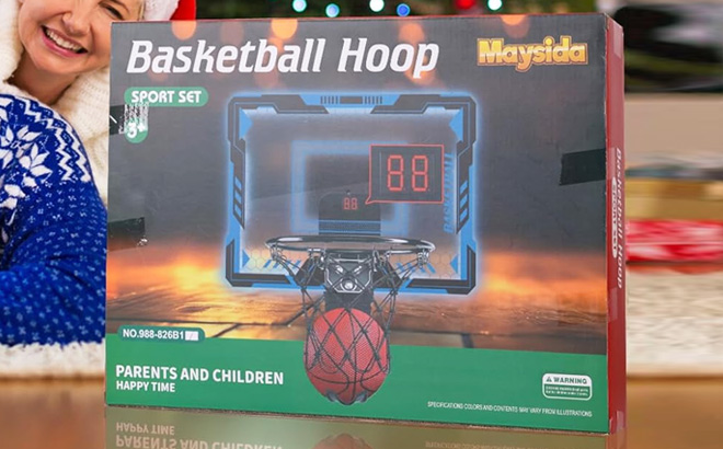 Maysida Remote Control Basketball Hoop