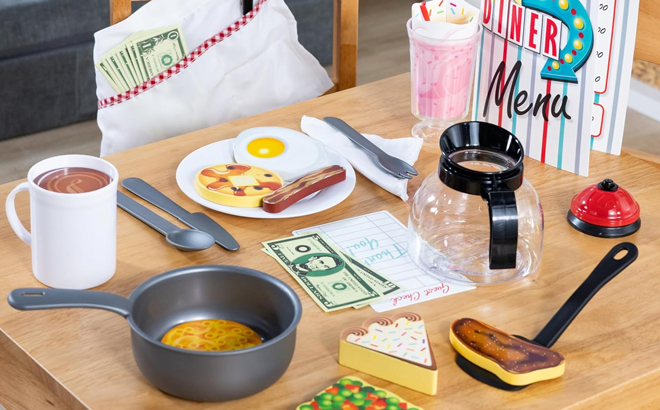 Melissa Doug Star Diner Restaurant Play Set Melissa Doug Star Diner Restaurant Play Set