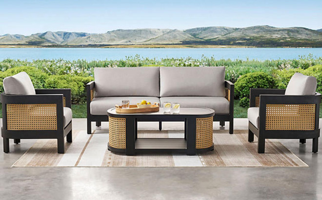 Members Mark 4pc Enzo Deep Seating Set