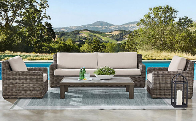 Members Mark 4pc Halstead XL Seating