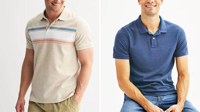 Mens Pique Polos