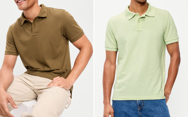 Old Navy Mens Classic Fit Pique Polos Old Navy Mens Classic Fit Pique Polos