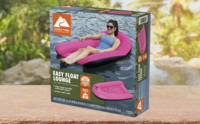 Ozark Trail Easy Float Inflatable Pool Lounge