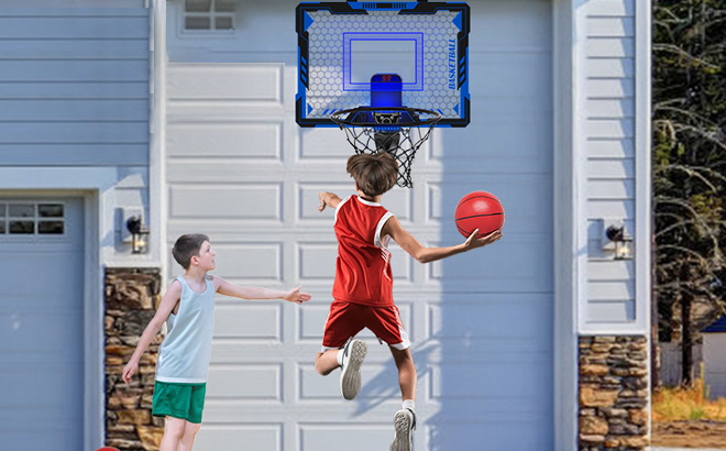 Remote Control Basketball Hoop