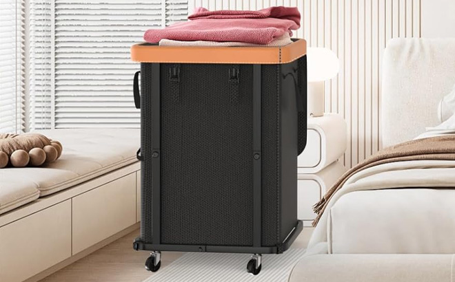 Rolling Laundry Basket 150L