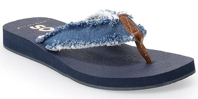 SO Bloomfield Womens Thong Sandals