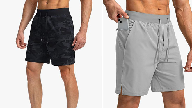 SOOTHFEEL Mens Running Shorts